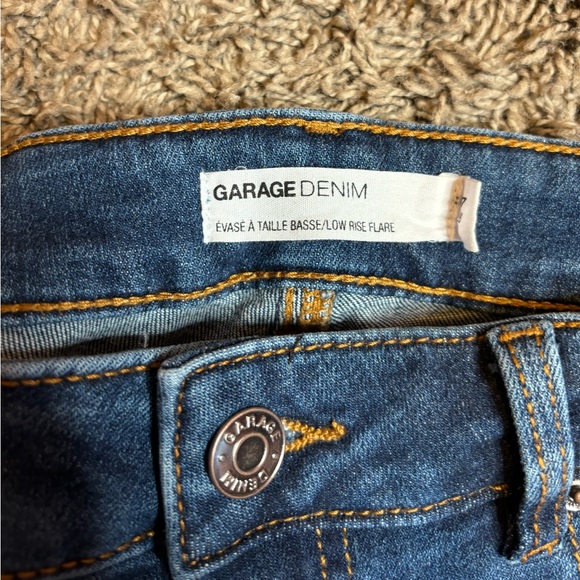 Sz 28 Garage Denim Flared Jeans - Picture 3 of 3